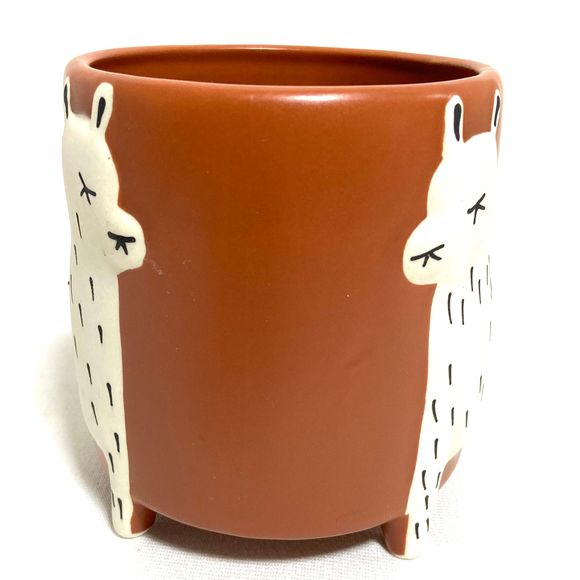 SOLD Llama Mug Matte Finish Farmhouse Animal - Picture 5 of 12
